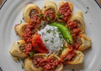 Beyti Kebab - Sarma Lamb Beyti Recipe