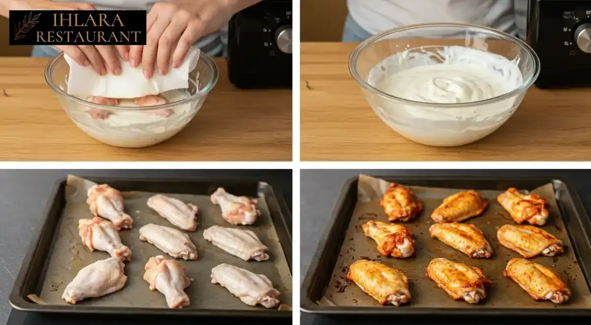 For Crispy Wings, DO THIS