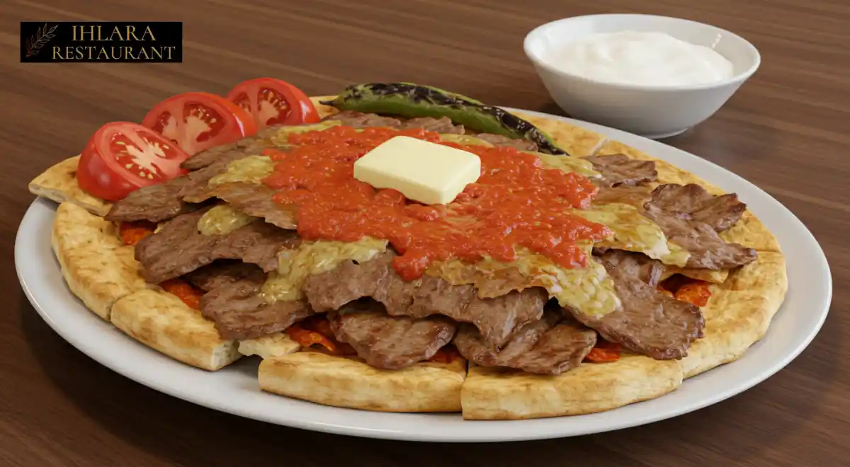 lamb iskender kebab