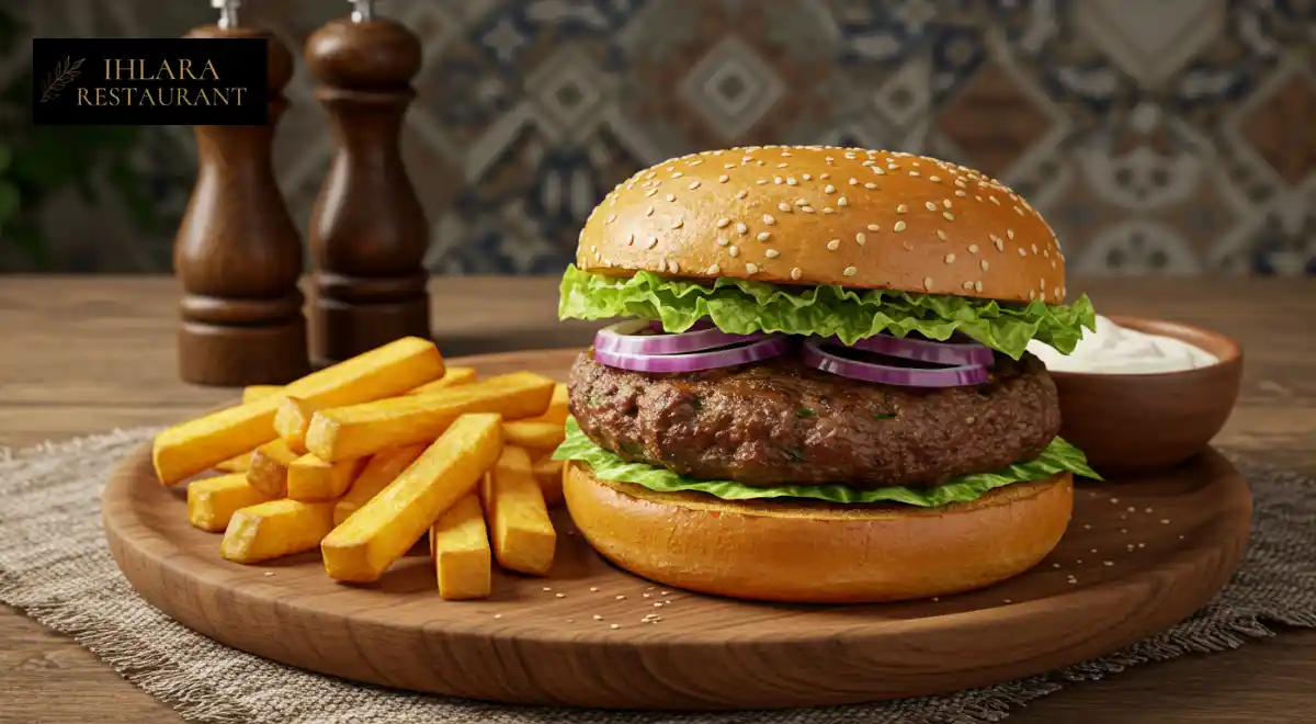 Lamb Burger in Woking